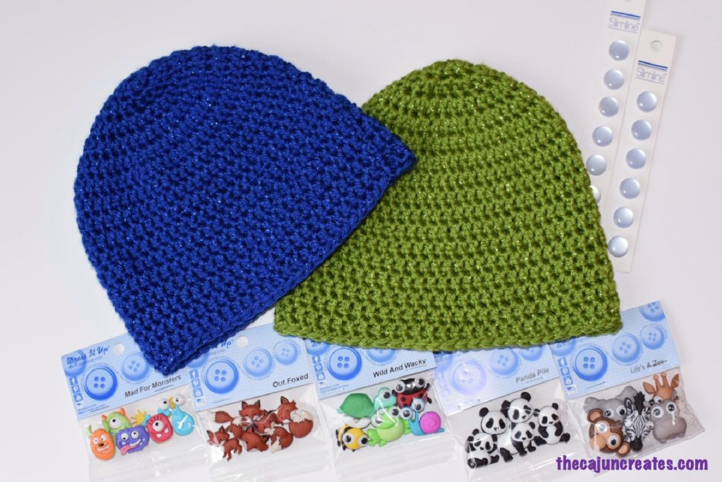 crochet charm hat supplies