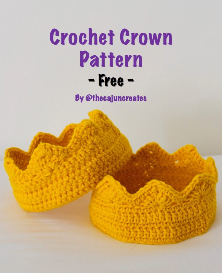 Crochet Crown Free Pattern! The Cajun Creates