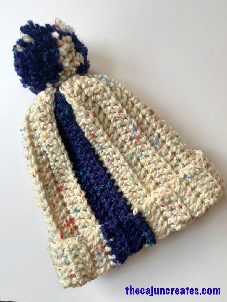 double crochet hat serenity yarn